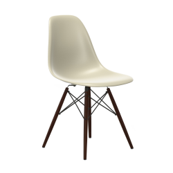 VITRA chaise avec base en érable foncé Eames Plastic Side Chair DSW NOUVELLES DIMENSIONS