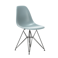VITRA chaise avec base noire Eames Plastic Side Chair DSR NOUVELLES DIMENSIONS