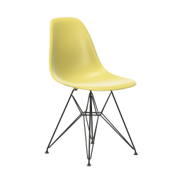 VITRA chaise avec base noire Eames Plastic Side Chair DSR NOUVELLES DIMENSIONS
