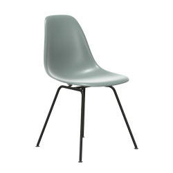 VITRA chaise avec base noire Eames Plastic Side Chair DSX NOUVELLES DIMENSIONS
