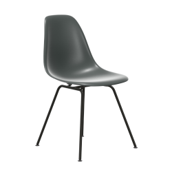 VITRA chaise avec base noire Eames Plastic Side Chair DSX NOUVELLES DIMENSIONS