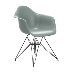 VITRA chaise fauteuil avec base noire Eames Plastic Armchair DAR NOUVELLES DIMENSIONS