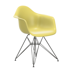 VITRA chaise fauteuil avec base noire Eames Plastic Armchair DAR NOUVELLES DIMENSIONS