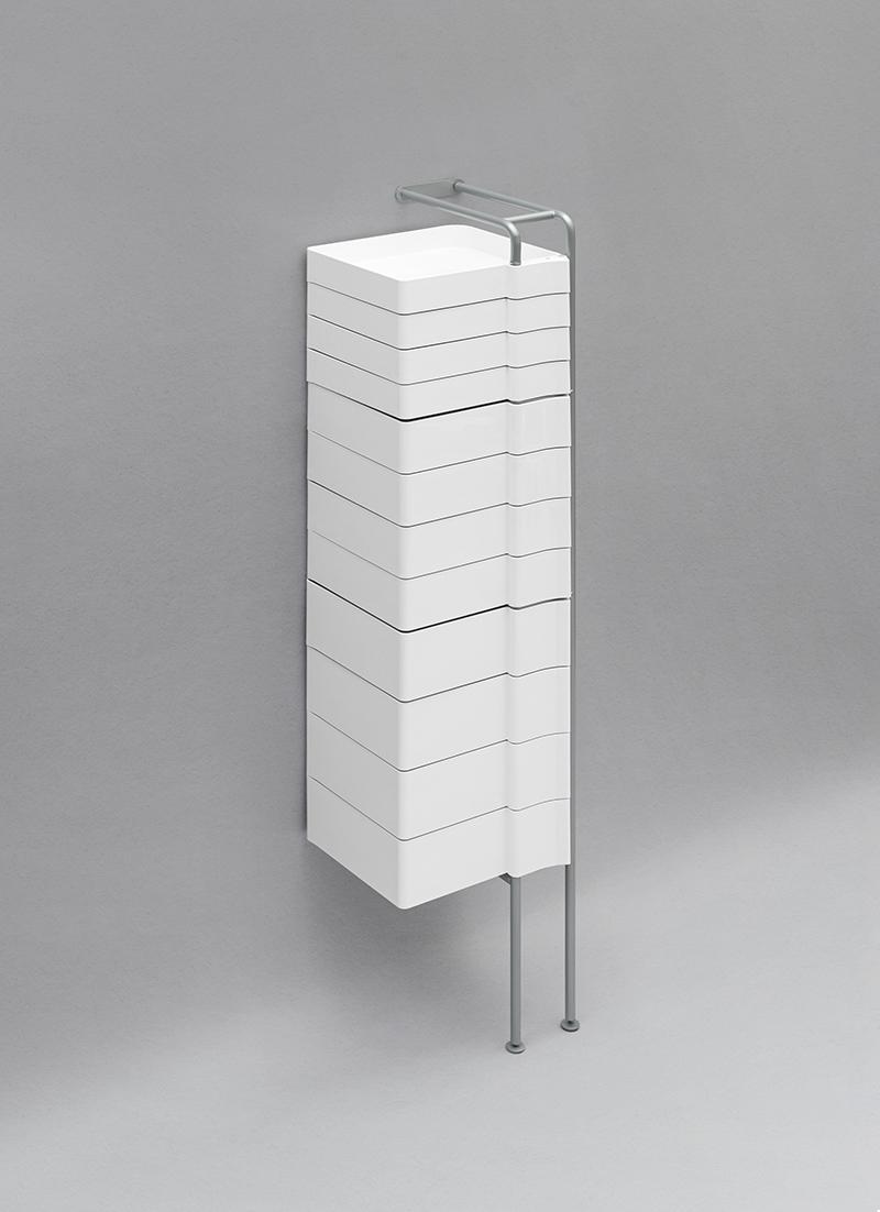 B-LINE wall storage container SPINNY with 12 drawers