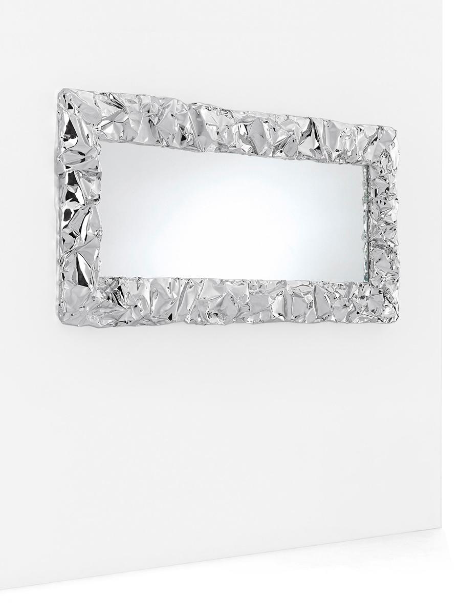 OPINION CIATTI miroir mural or de sol rectangulaire TAB.U MIRROR