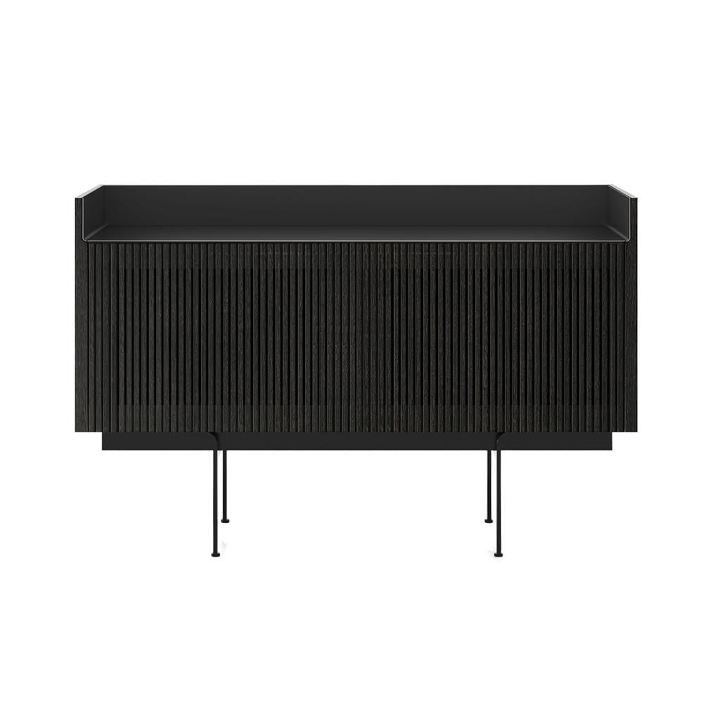 PUNT MOBLES buffet meuble STOCKHOLM avec 2 portes STH203 avec la base H 29 cm