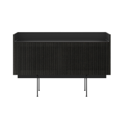 PUNT MOBLES buffet meuble STOCKHOLM avec 2 portes STH203 avec la base H 29 cm