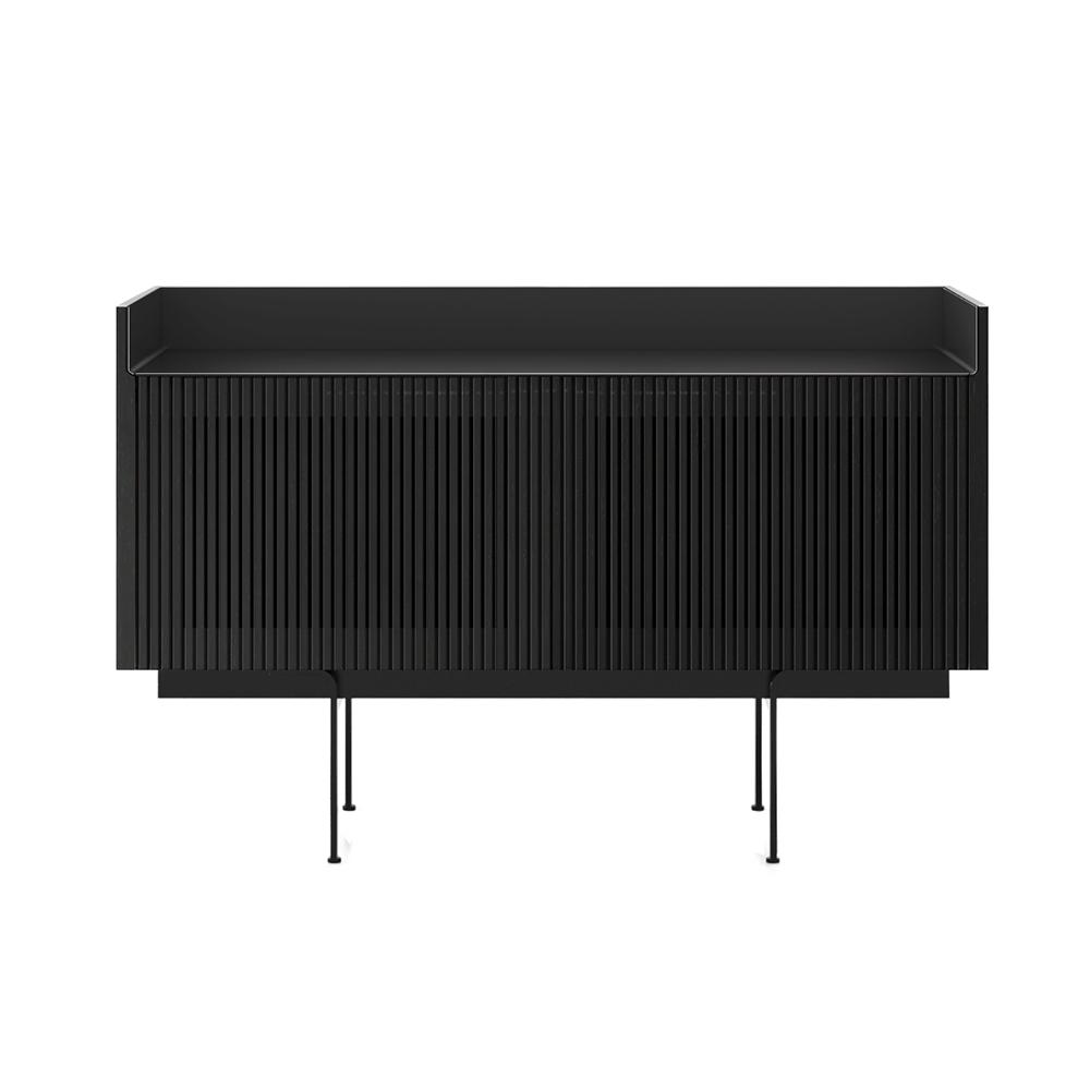 PUNT MOBLES buffet meuble STOCKHOLM avec 2 portes STH203 avec la base H 29 cm