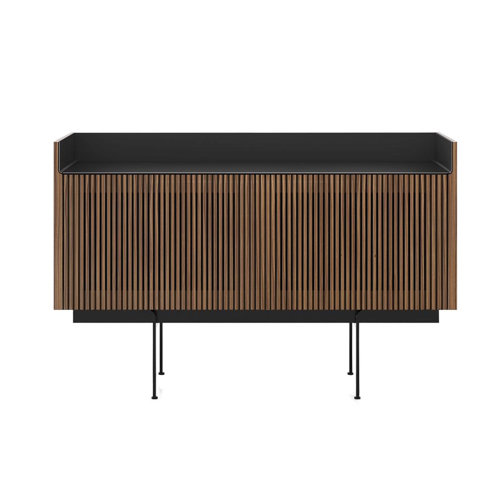 PUNT MOBLES sideboard furniture STOCKHOLM 2 doors STH203 with H 29 cm base