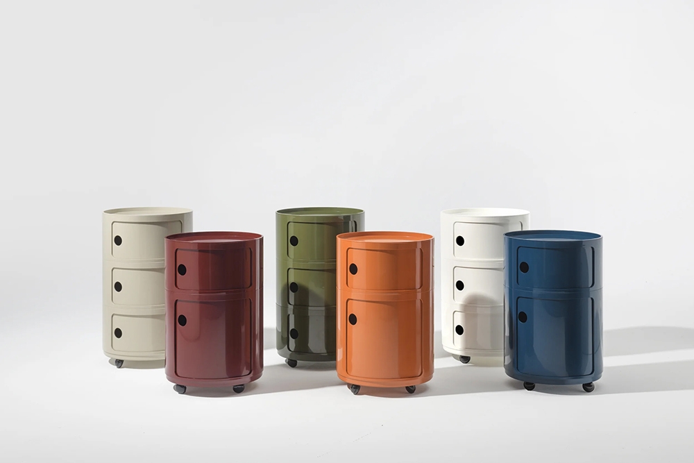 KARTELL table de chevet COMPONIBILI NEW BIG à deux éléments