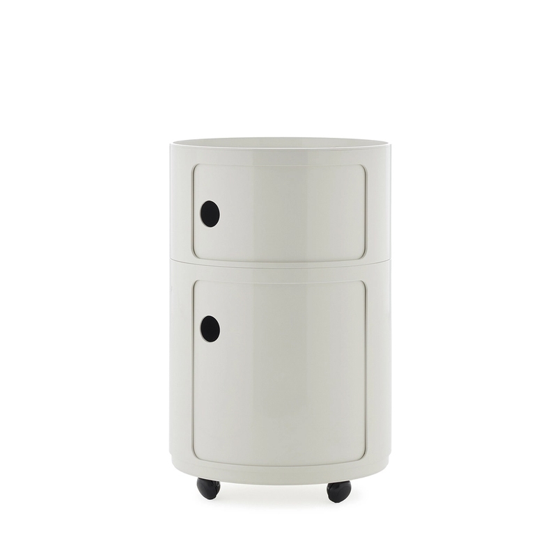 KARTELL table de chevet COMPONIBILI NEW BIG à deux éléments