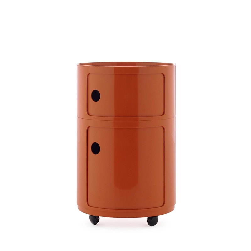 KARTELL table de chevet COMPONIBILI NEW BIG à deux éléments