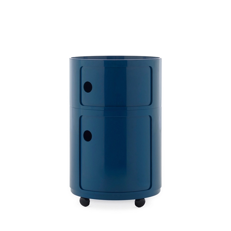 KARTELL table de chevet COMPONIBILI NEW BIG à deux éléments