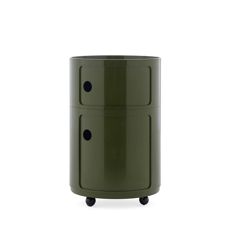 KARTELL table de chevet COMPONIBILI NEW BIG à deux éléments