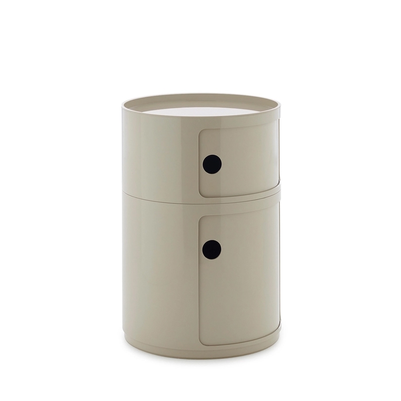 KARTELL table de chevet COMPONIBILI NEW BIG à deux éléments