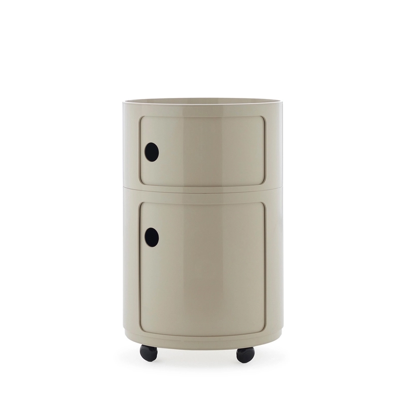 KARTELL table de chevet COMPONIBILI NEW BIG à deux éléments