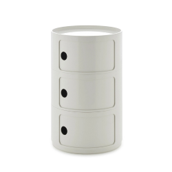 KARTELL table de chevet COMPONIBILI NEW BIG à trois éléments