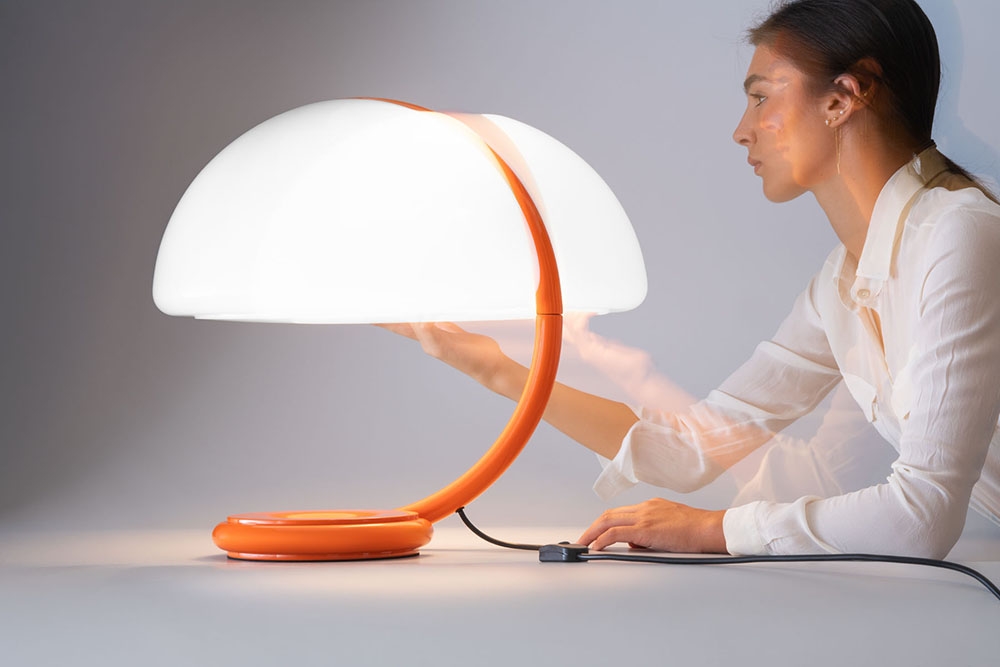 MARTINELLI LUCE lampe de table SERPENTE 60