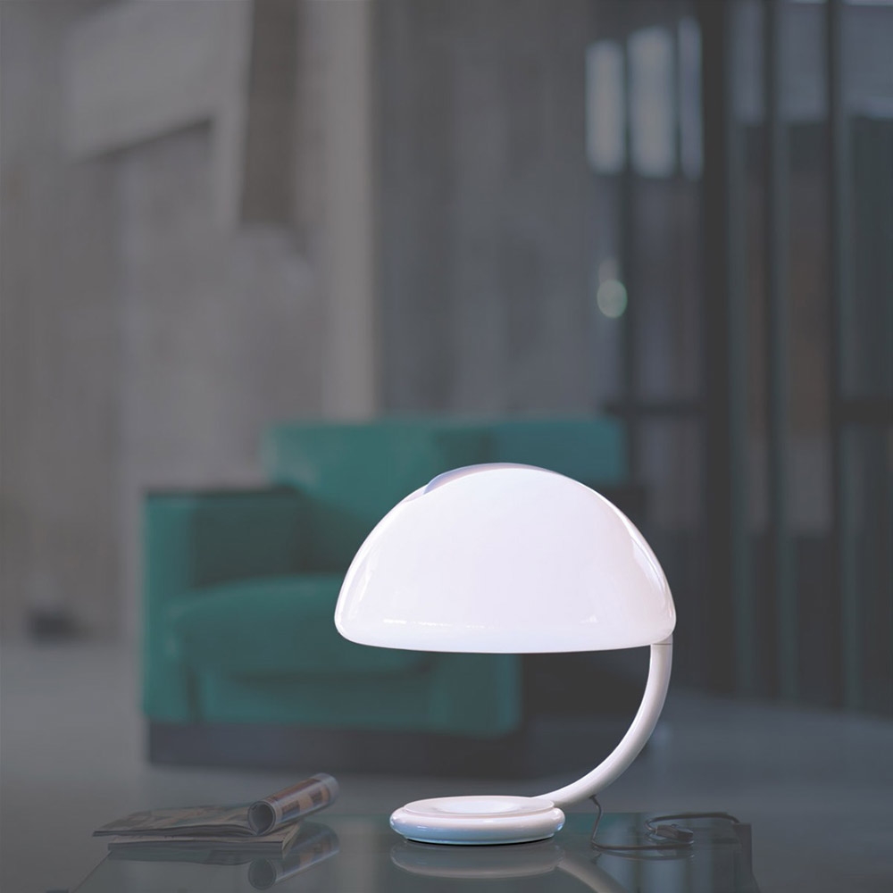 MARTINELLI LUCE lampe de table SERPENTE