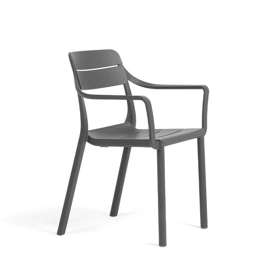 NARDI set de 4 chaises d'extérieur CASSIA ARMCHAIR