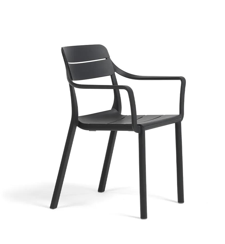 NARDI set de 4 chaises d'extérieur CASSIA ARMCHAIR
