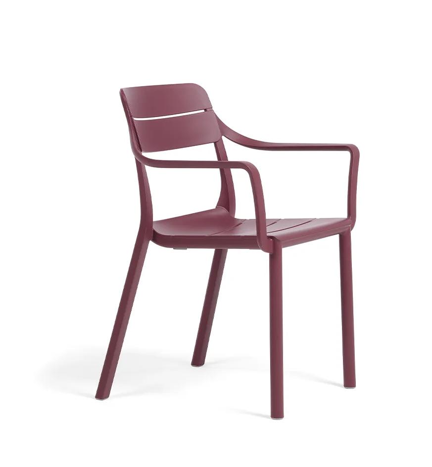 NARDI set de 4 chaises d'extérieur CASSIA ARMCHAIR
