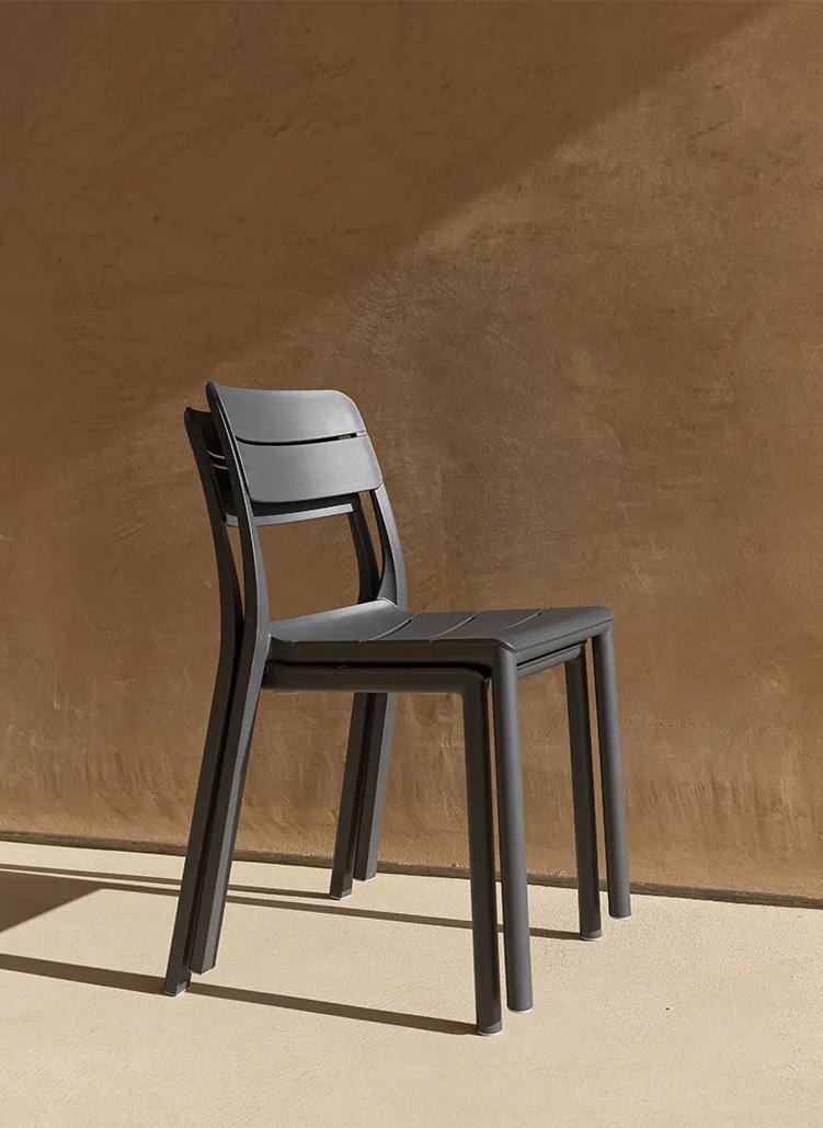 NARDI set of 4 outdoor chair CASSIA BISTROT
