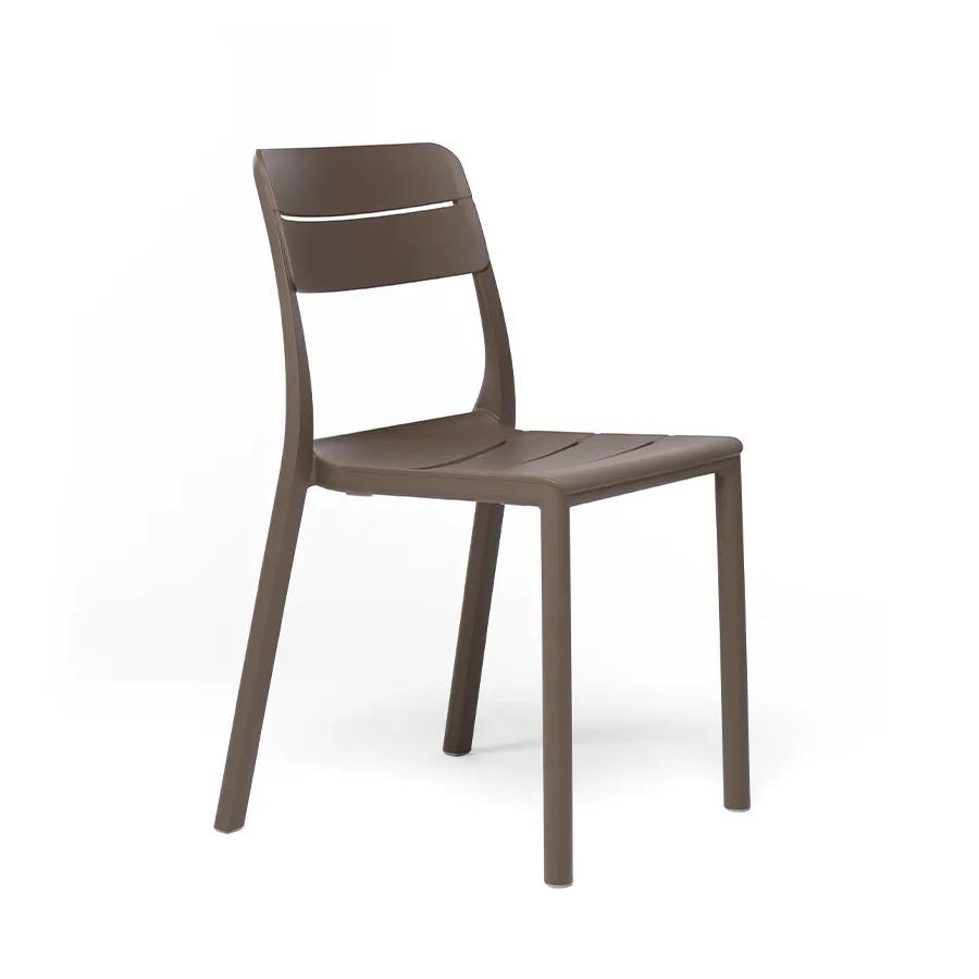 NARDI set de 4 chaises d'extérieur CASSIA BISTROT