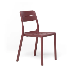 NARDI set de 4 chaises d'extérieur CASSIA BISTROT
