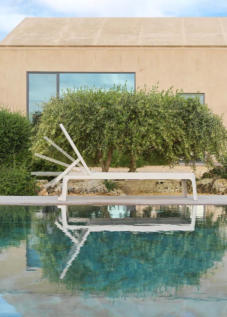 NARDI set of 2 sun beds PLANO