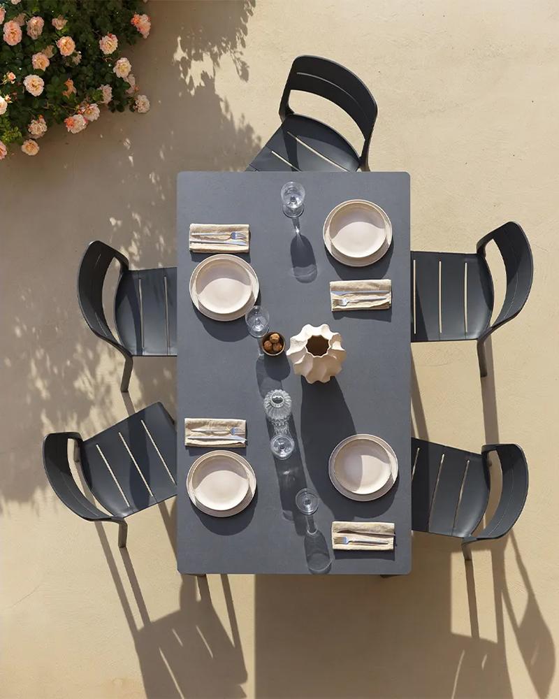 NARDI table rectangulaire pour extérieur PIAVE 160X90 cm