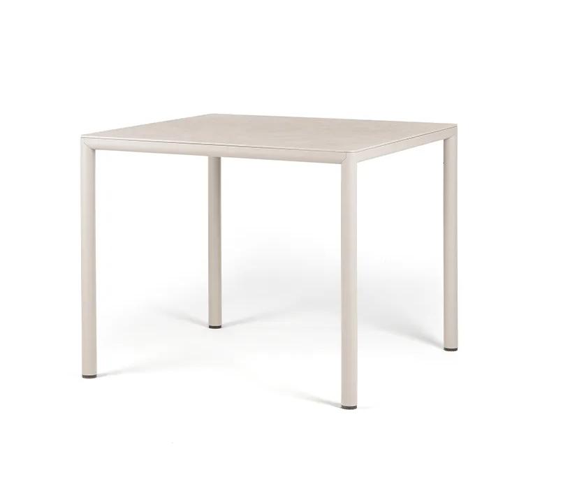 NARDI outdoor square table PIAVE 90 cm