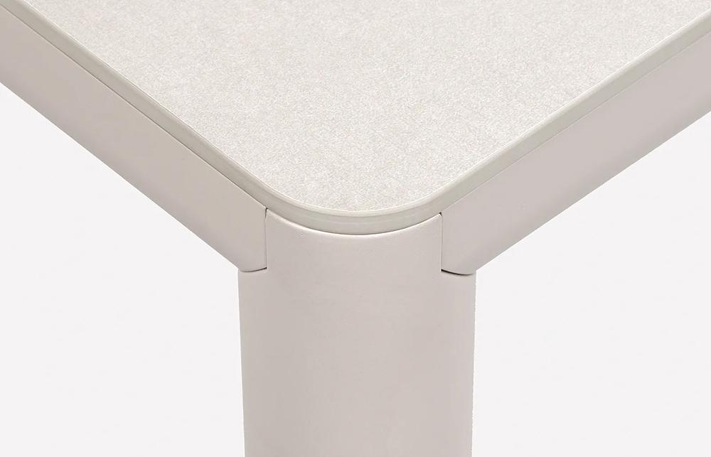 NARDI outdoor square table PIAVE 80 cm