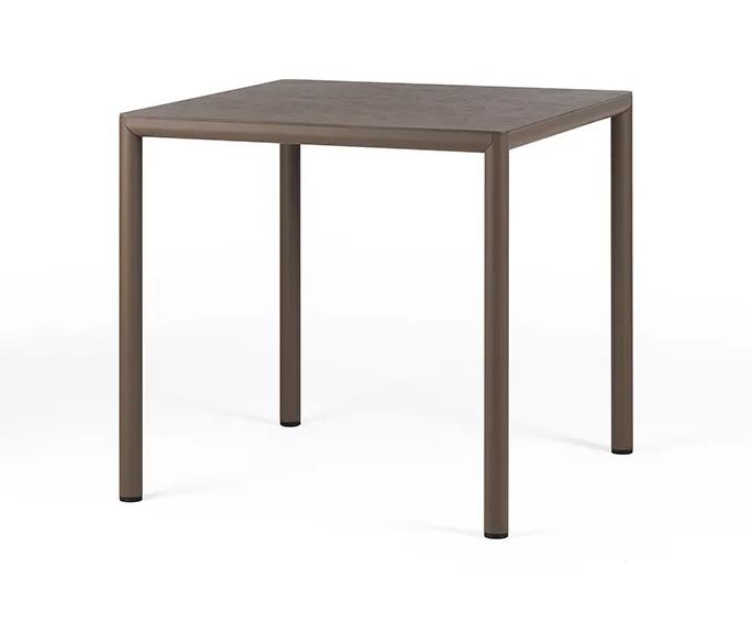 NARDI outdoor square table PIAVE 80 cm