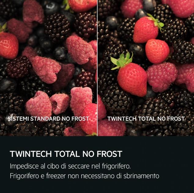 AEG réfrigérateur combiné intégré NSC7P751DS Maxispace Total No Frost Serie 7000 Classe D