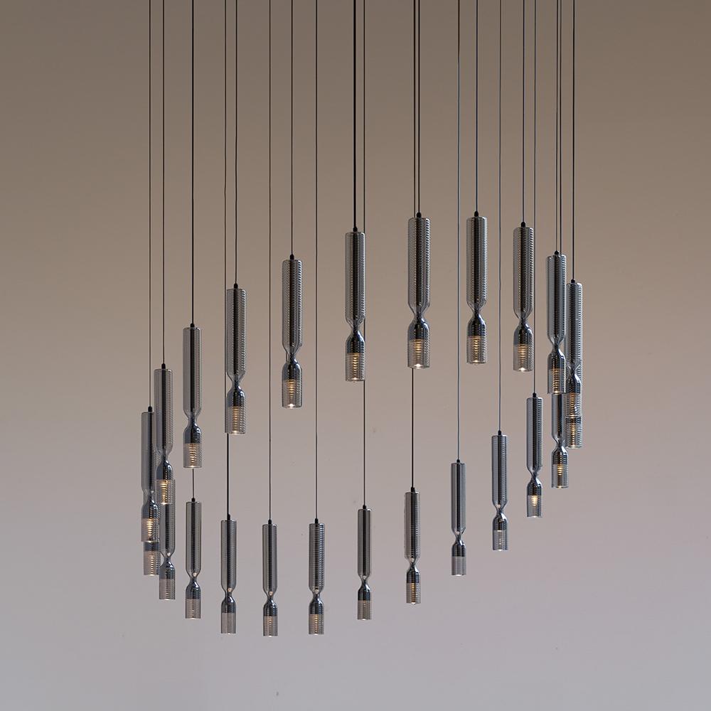 PENTA LIGHT suspension lamp MISTY TEXTURE MICRO H 30 cm