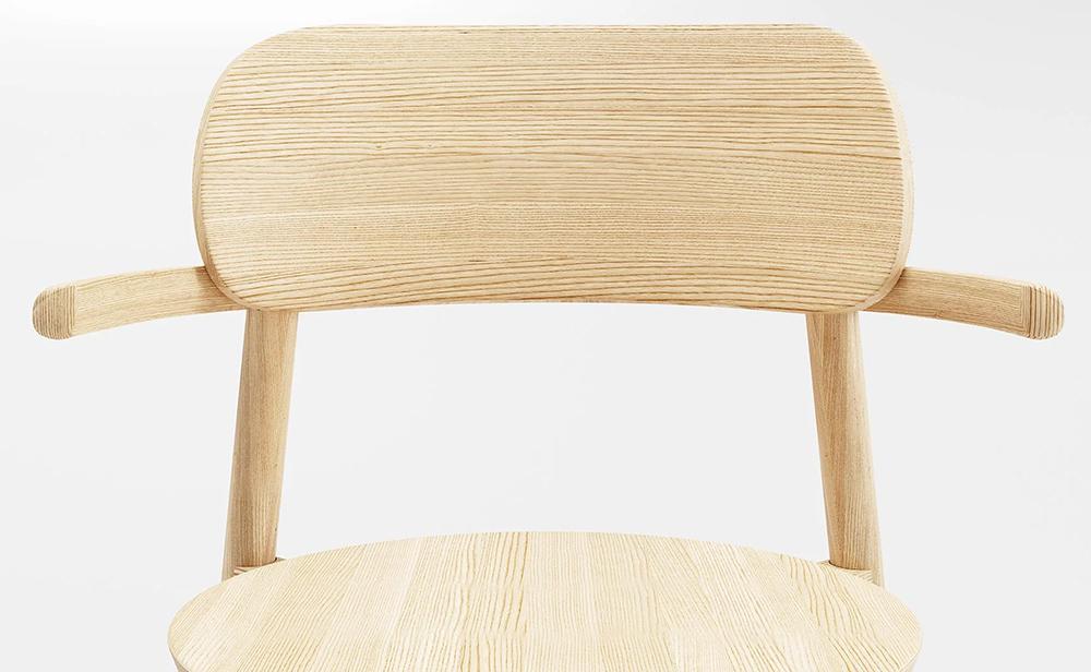 ALMA DESIGN set de 4 chaises avec accoudoirs MINNIE