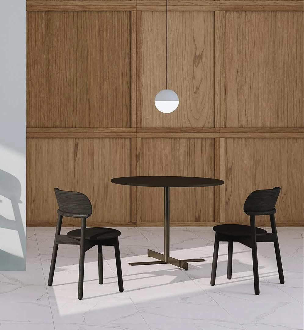 ALMA DESIGN set of 4 chairs without arms MINNIE