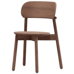 ALMA DESIGN set of 4 chairs without arms MINNIE
