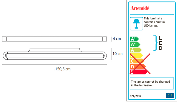 ARTEMIDE TALO 150