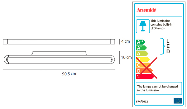 ARTEMIDE TALO 90