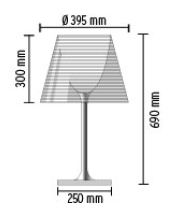 Flos Ktribe t2 sizes