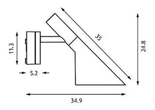 Louis Poulsen AJ parete sizes