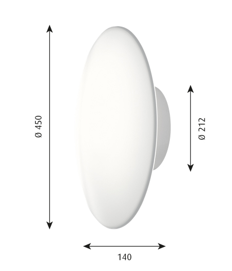 Louis Poulsen AJ EKLIPTA sizes