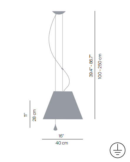 Luceplan Costanza Sospensione