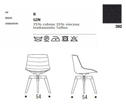mdf italia flow chair sizes
