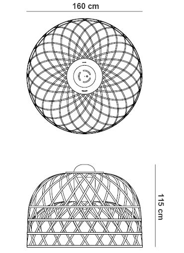 Moooi emperor misure