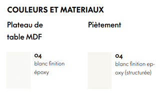 Vitra Plate dining table