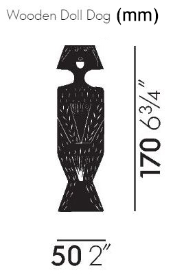 Vitra Wooden Dolls Cat & Dog